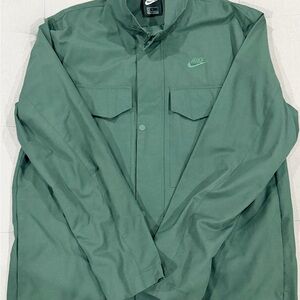 Nike Men's Olive Shirt Jacket